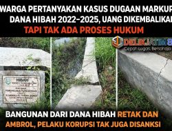 WARGA PERTANYAKAN KASUS DUGAAN MARKUP DANA HIBAH 2022–2025, DI DESA GUMINGREJO KECAMATAN TIKUNG KAB.LAMONGAN UANG DIKEMBALIKAN TAPI TAK ADA PROSES HUKUM