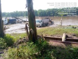 TAMBANG PASIR BENGAWAN SOLO DI KEC. RENGEL TUBAN DISOROT MEDIA DAN WARGA SEKITAR